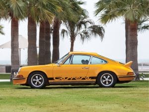 1973 Porsche 911 Carrera RS 2.7 Touring Ahmed Qadri ©2019 Courtesy of RM Auctions