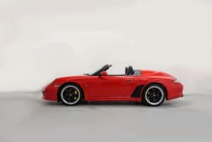 Porsche 911 997 Speedster in Red